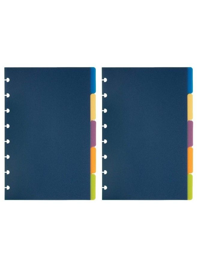 1InTheOffice Discbound Hard Cover Junior Size Assorted Colors Pack Of 2  - Image 2