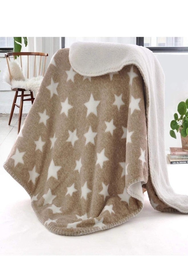 First Kick New Born Super Soft Baby Blanket Wrapper Durable Fleece Polyester Sheet Cum Baby Blanket for Baby Boys, Baby Girls, Babies (100cm x 75cm, 0-6 Months) Beige - Image 4