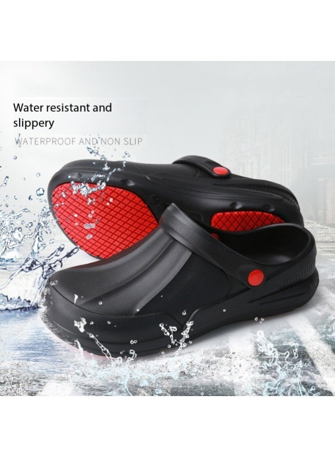 أحذية جراحية للجنسين، مناسبة للأطباء والممرضين والطهاة. مصنوعة من مادة EVA، هذه الأحذية مقاومة للانزلاق ومقاومة للماء، ومناسبة لغرف العمليات والمختبرات ومطابخ الفنادق. - Image 3