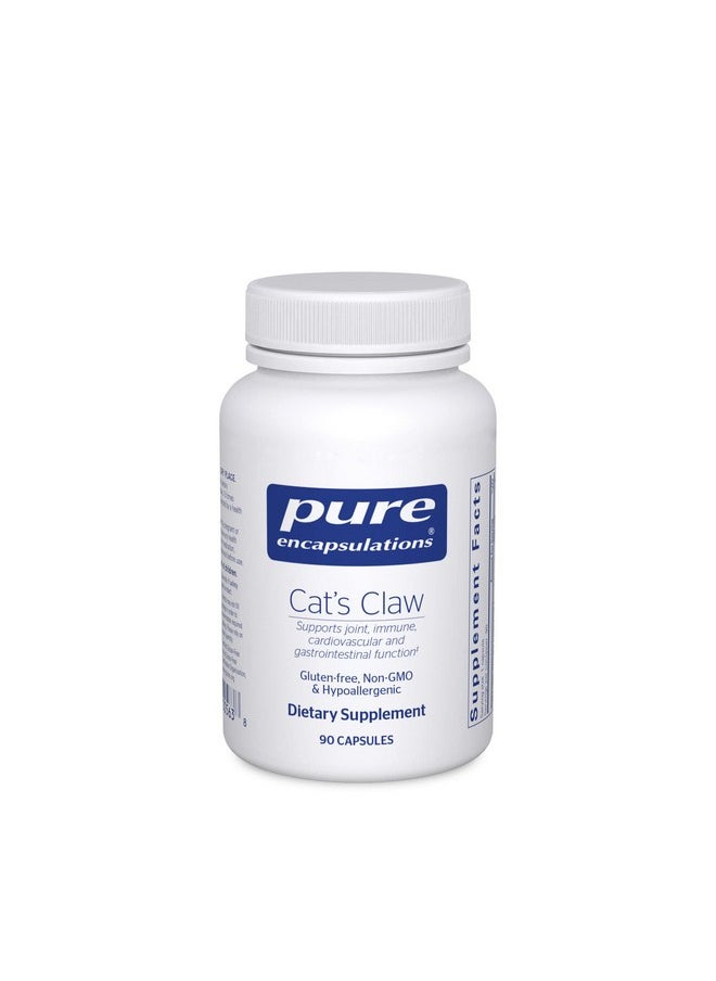 Pure Encapsulations - Cat'S Claw ; Supplement To Support Joints Immune And Cardiovascular Systems And Gastrointestinal Health* ; 90 Capsules - Image 1