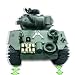fisca Remote Control Tank 24Ghz 15 Channel 120 Sherman M4A3 Main Battle RC Tank That Shoot BBS Airsoft for Kids Age 10 11 1216 Year Old - Image 4