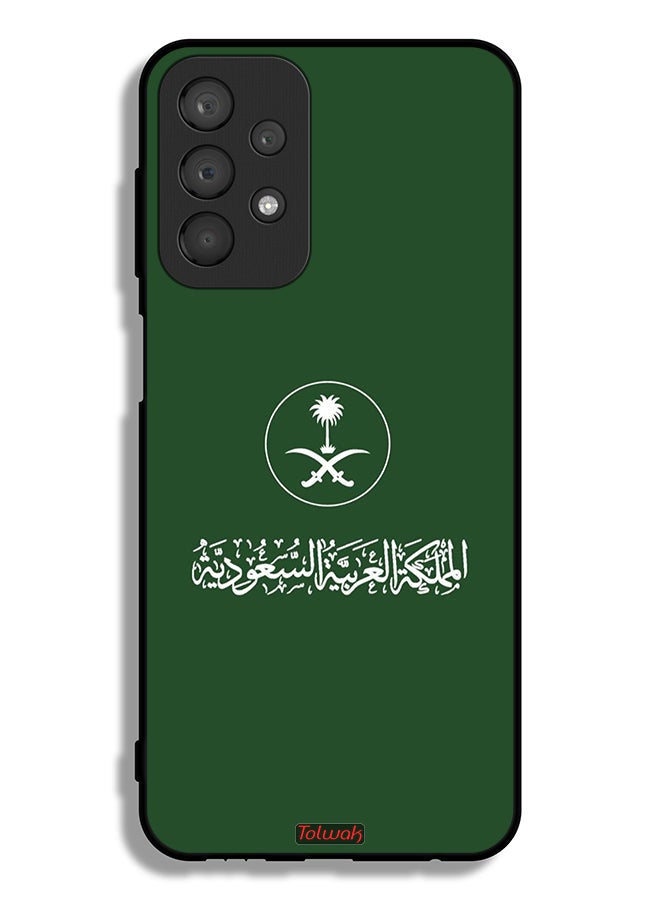 Tolwak Samsung Galaxy A23 4G Protective Case Cover Kingdom Of Saudi Arabia Sign Vector Art - Image 1
