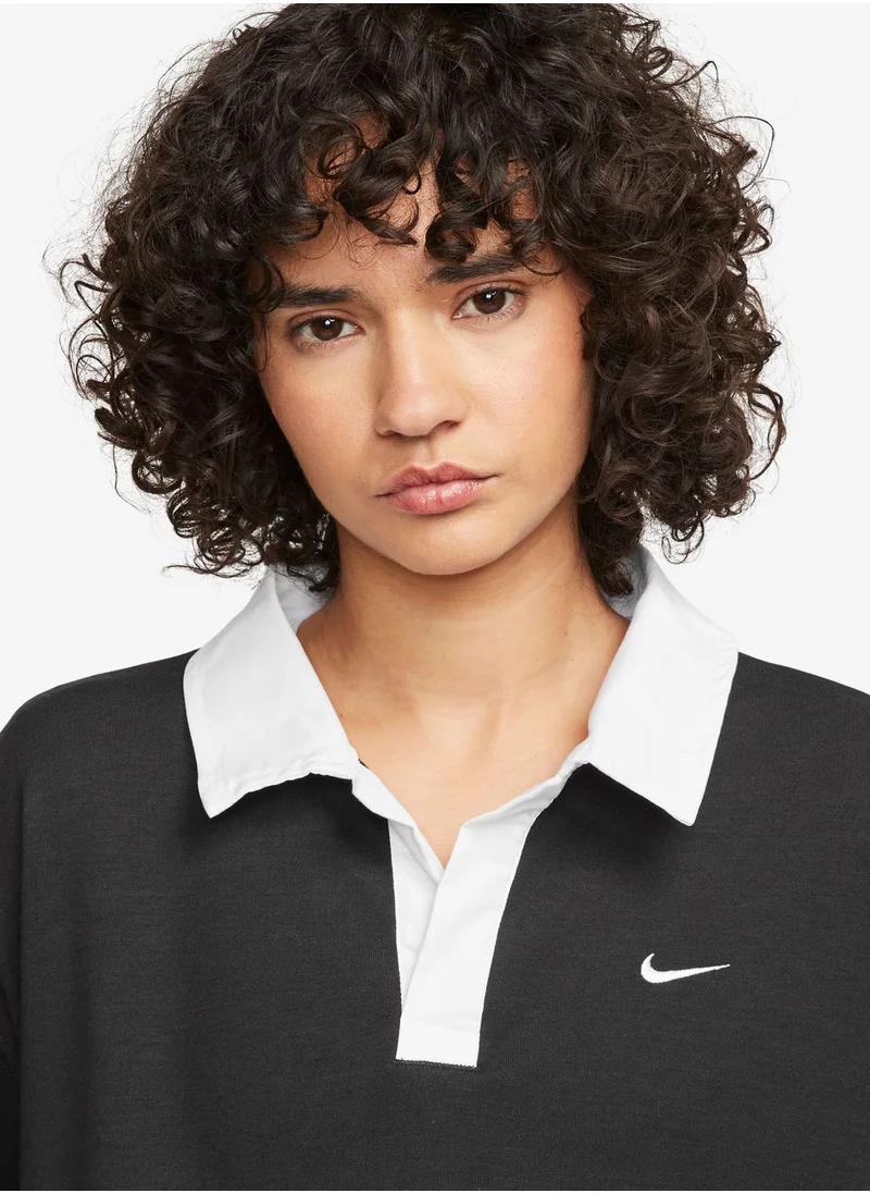 Nike Nsw Essential Oversized Polo T-Shirt