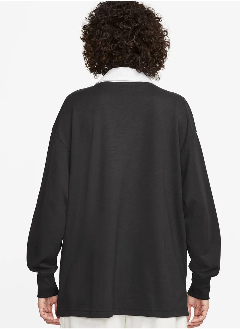 Nike Nsw Essential Oversized Polo T-Shirt