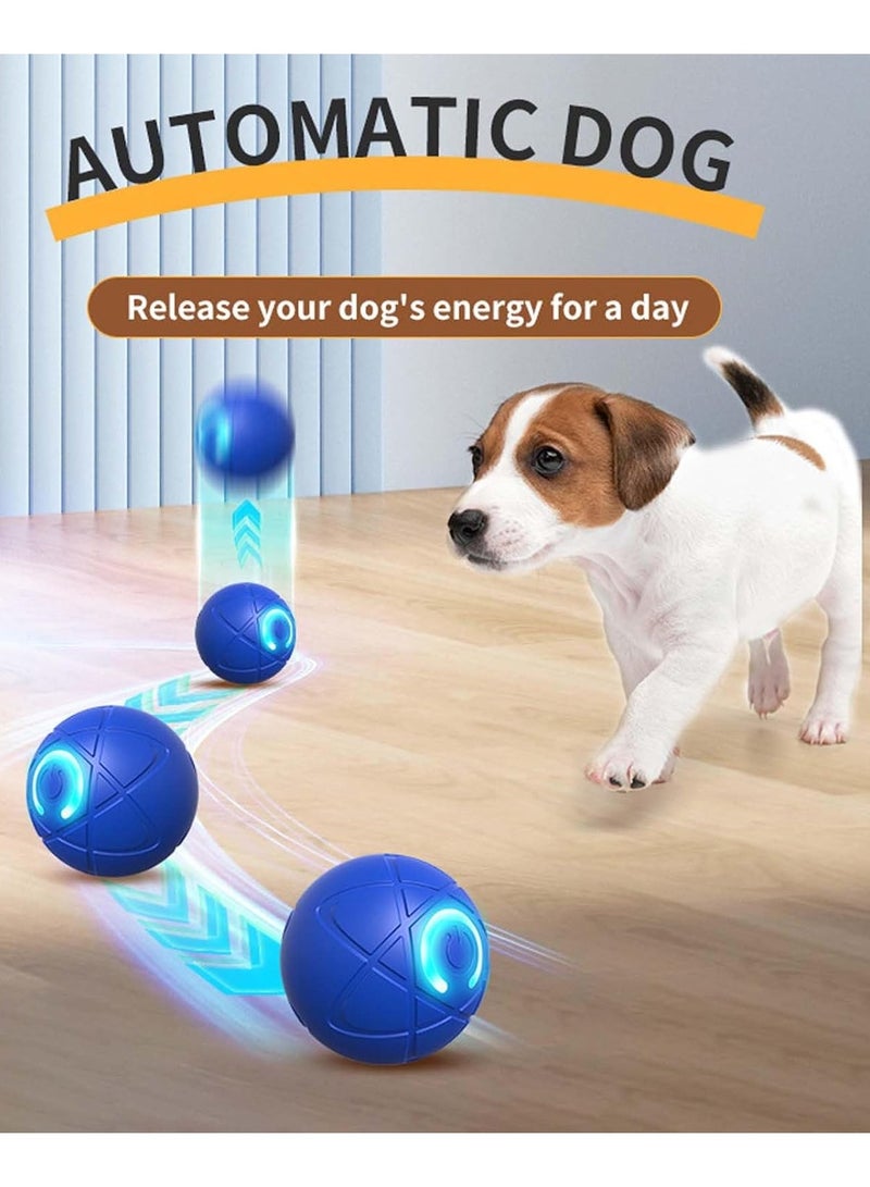 Kimaya Interactive Dog Toy Ball, Magic Ball Dog Toy, Interactive, Intelligence Toy for Dogs, Automatic Rolling Dog Ball for Small, Medium, Large Dogs (Orange) - Image 3