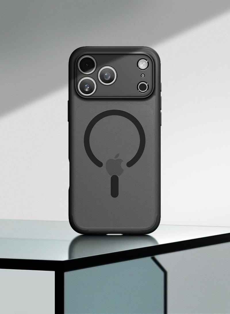 Spigen Ultra Hybrid MagFit iPhone 17 PRO Case Cover with MagSafe (2025) - Frost Black - Image 3