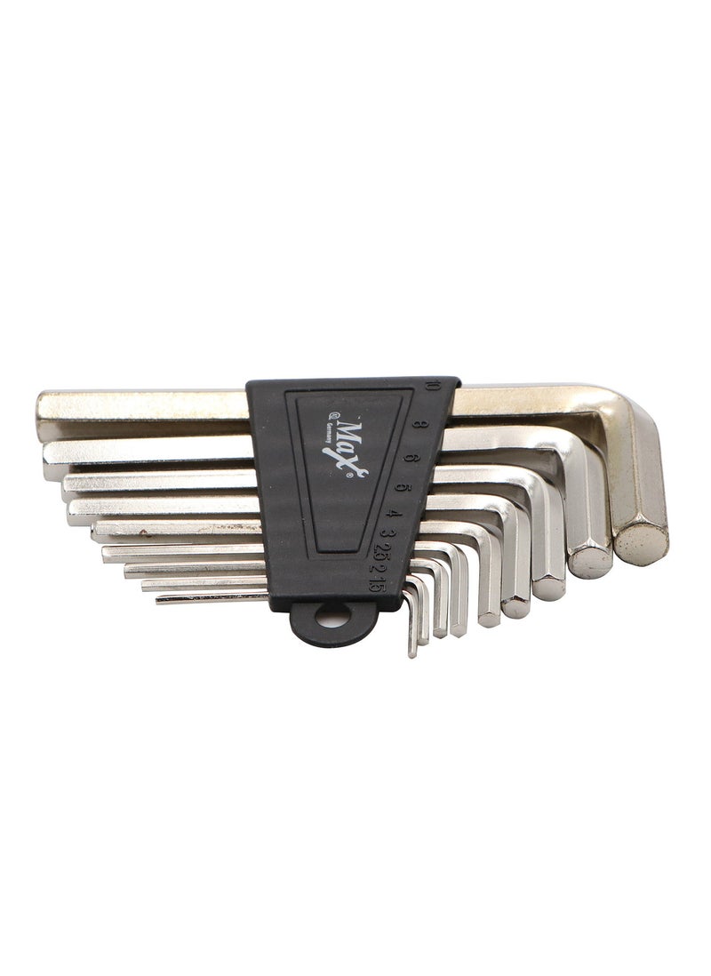 Max Germany 441/10 Allen Key Set 9 Pieces - Image 1