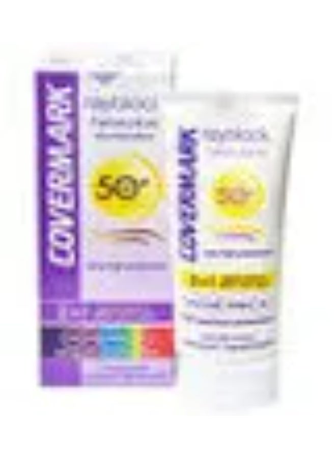 Covermark Rayblock Face Plus 2-In-1 Sunscreen Dry/Sensitive SPF50+ 50ml - Image 2