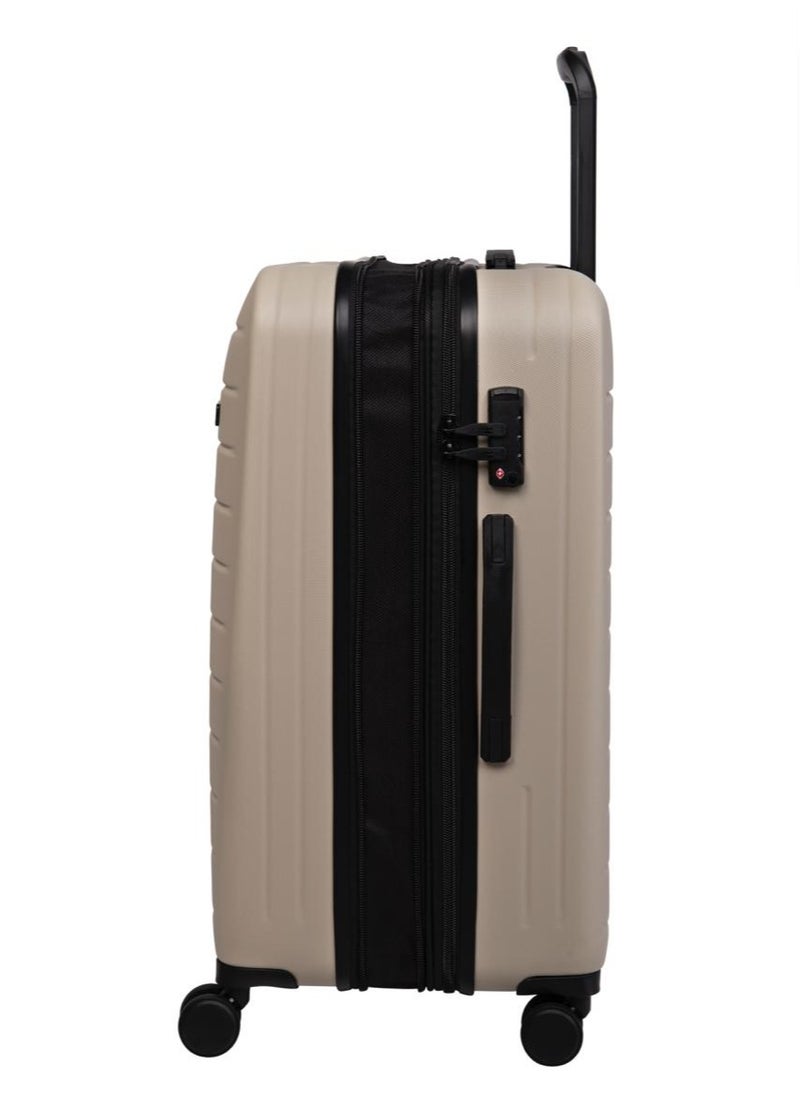 it Luggage - it luggage Legion, Unisex ABS Material Hard Case Luggage, 8x360 degree Spinner Wheels Trolley, Expander Trolley Bag, TSA Type lock, 16-2179A08 - Medium suitcase, Color Oxford Tan - Image 1