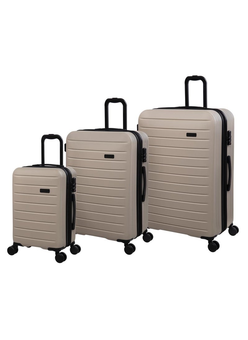 it Luggage - it luggage Legion, Unisex ABS Material Hard Case Luggage, 8x360 degree Spinner Wheels Trolley, Expander Trolley Bag, TSA Type lock, 16-2179A08 - Medium suitcase, Color Oxford Tan - Image 1
