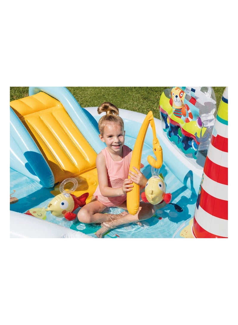 INTEX Fishing Fun Play Centre Pool 218x188x99cm - Image 5