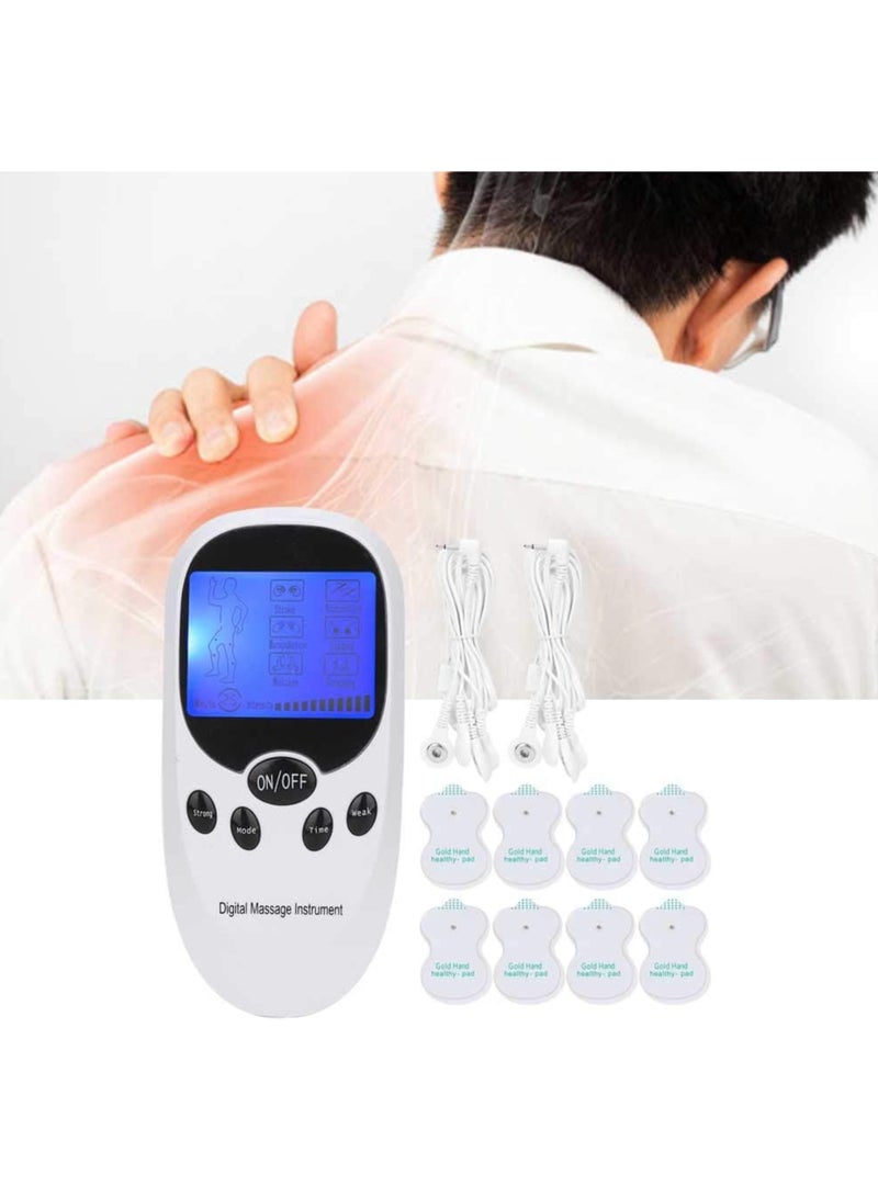 Stimulation Device with 8 Electrode Pads Muscle Stimulator for Muscle Building, Pain Relief, Muscle Training - Image 1