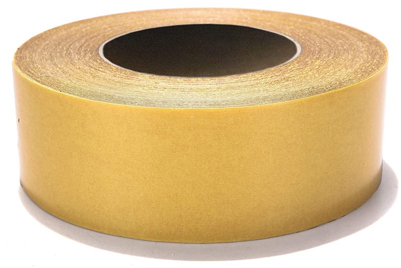 ZIVSA Zivsa Carpet Adhesive Tape DoubleSided Waterproof Carpet Adhesive Cloth Tape with Yellow Glassine Paper for Carpet NonSlip Removable Mesh Grid Suitable for Hardwood Floors  - Image 4