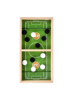 NIBEMINENT Fast Sling Puck Game Tetris Wooden Toy, Suitable for Adult and Child Family Entertainment  - Image 1