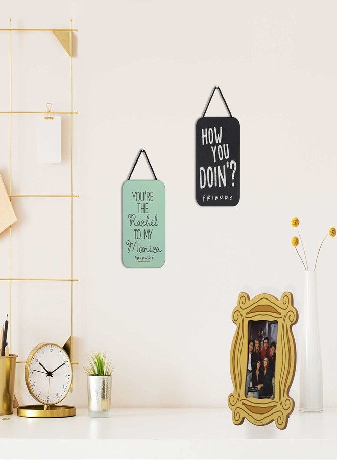 Open Road Brands Friends TV Series - How You Doin' Hanging Wood Wall Decor - Fun Sign for Any Friends Fan - Image 5