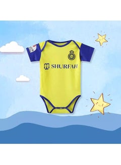 M MIAOYAN M MIAOYAN baby football uniform men and women infant jersey Argentina Messi C Rombappe jumpsuit jersey  - Image 1