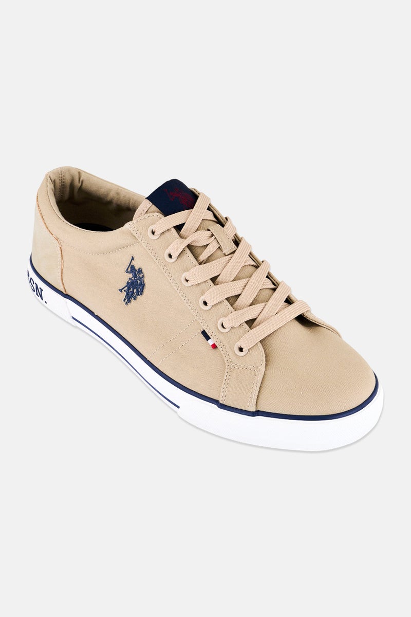 U.S. Polo Assn. Men Teo Tex 4Fx Lace Up Outdoor Shoes, Sand - Image 1