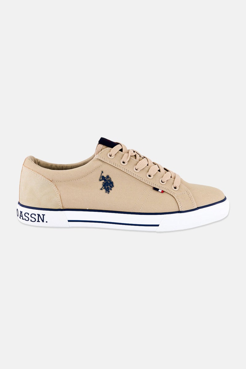 U.S. Polo Assn. Men Teo Tex 4Fx Lace Up Outdoor Shoes, Sand - Image 2