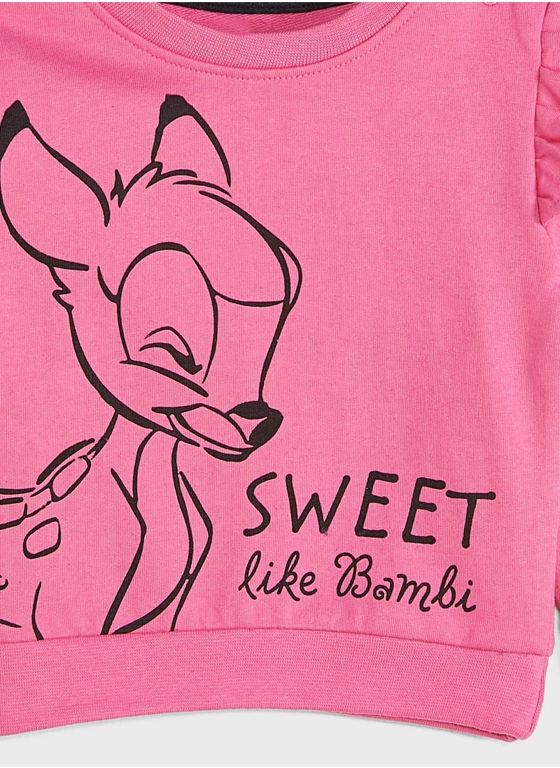 Disney - Infant Bambi Sweatshirt - Image 1