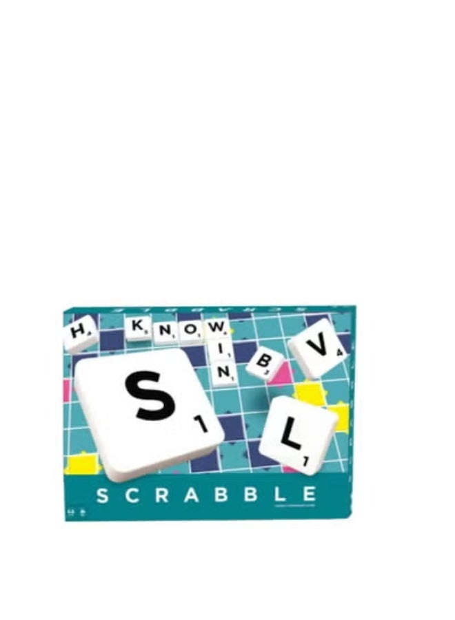 HASBRO - GAMING Scrabble Portable Folding Student Children Teaching English Scrabble Game Board - Image 5