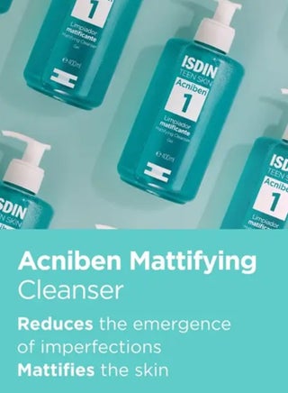 طقم ISDIN Acnibye - احصل على خصم 40% - جل تنظيف الوجه ISDIN Acniben 400 مل + قناع الوجه ISDIN Acniben 75 مل - view 4