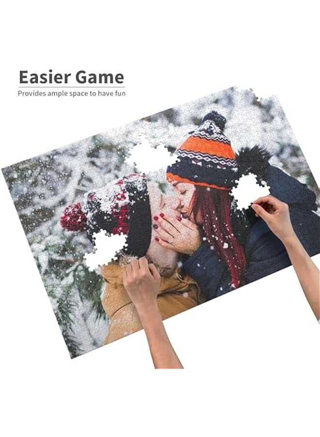 Wooden Jigsaw Puzzle Personalized Image DIY Decoration Collectibles Puzzle Relaxing Family Game Toys Gift for Adults Teens Kids on Birthday  300/500/1000 Pieces - Image 2