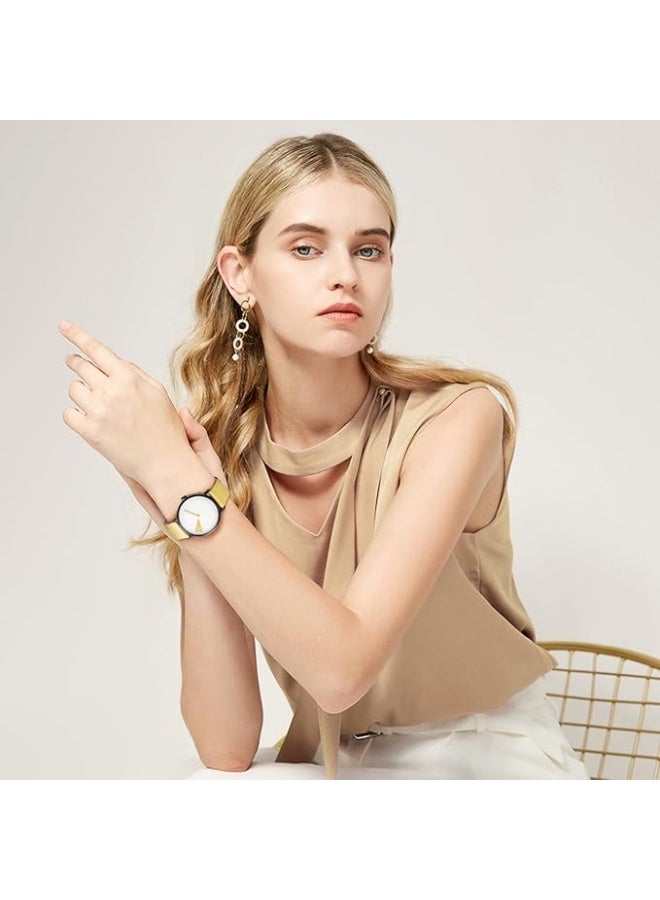SHENGKE Creative Watch Ultra-Thin Strap Casual Fashion Quartz Minimalist Watch - Image 4