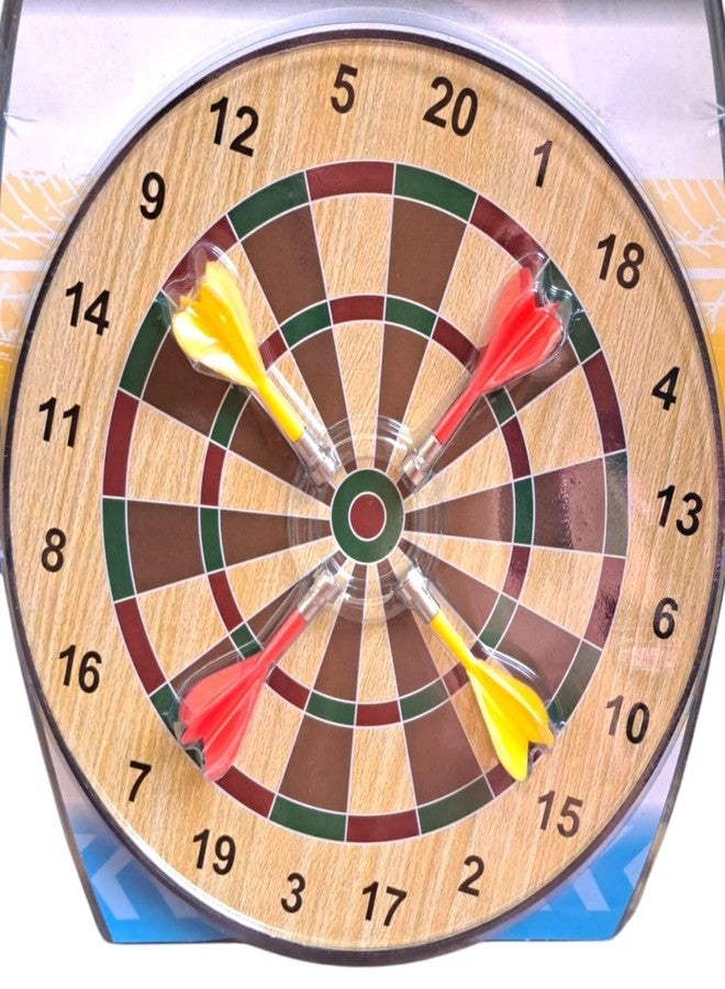 CARRYZE Dart Board with Darts | Indoor & Outdoor Target Game Set with 6 Darts | Fun Family Skill Game for Kids & Adults (Multicolor) - Image 2