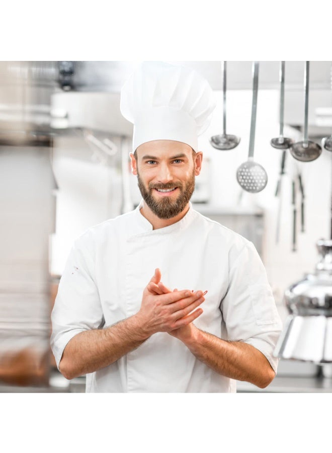 قبعة طاهٍ للجنسين، مصنوعة من القطن، بتصميم فطر، قابلة للتعديل، مناسبة للمطبخ، مثالية للخبز والحفلات والطبخ والمطاعم. - Image 5