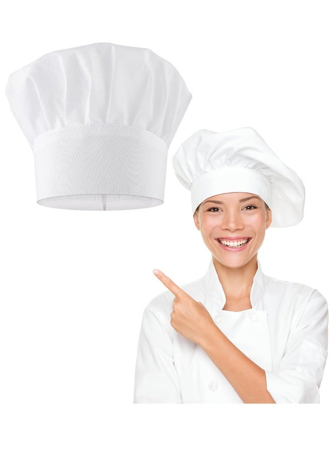 قبعة طاهٍ للجنسين، مصنوعة من القطن، بتصميم فطر، قابلة للتعديل، مناسبة للمطبخ، مثالية للخبز والحفلات والطبخ والمطاعم. - Image 1