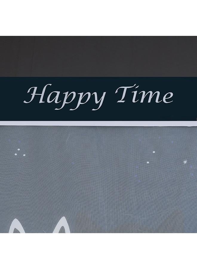 Bluejw National Tide Wind Student Dormitory Artifact Dormitory University Upper Bed Lower Bed Bed Curtain Strong Shading Mosquito Net Integrated Thick - Image 5