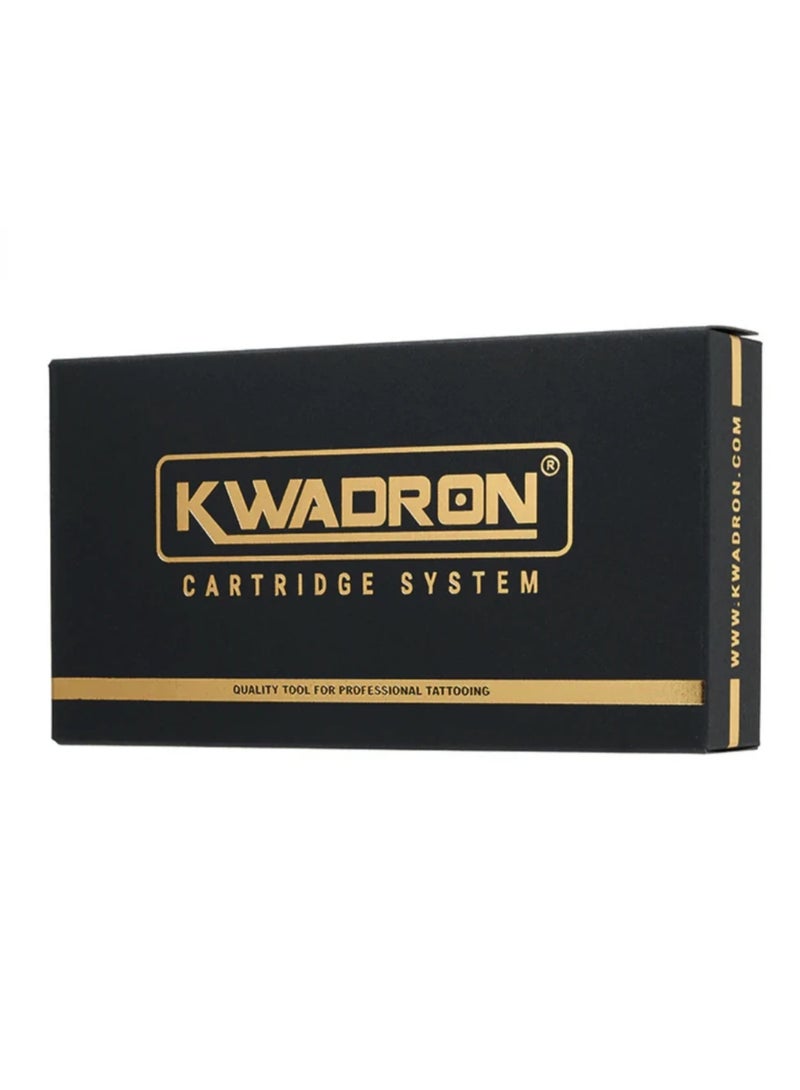 كوادرون راوند لاينر 30/1 RLLT - خراطيش تاتو عالية الجودة، 20 قطعة في العلبة - Image 1