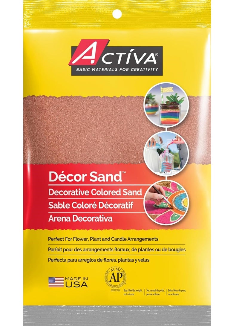 أكتيفا رمل ديكور رمل ملون ديكوري حصاد 2.27 كجم قابل لإعادة الإغلاق - Image 1
