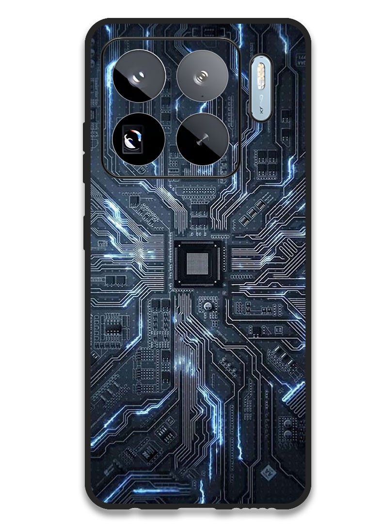 Theodor Case Compatible with Xiaomi 15S Pro 6.73 Inch Protection Shockproof Bumper Cover Hardware Circuit - Image 1