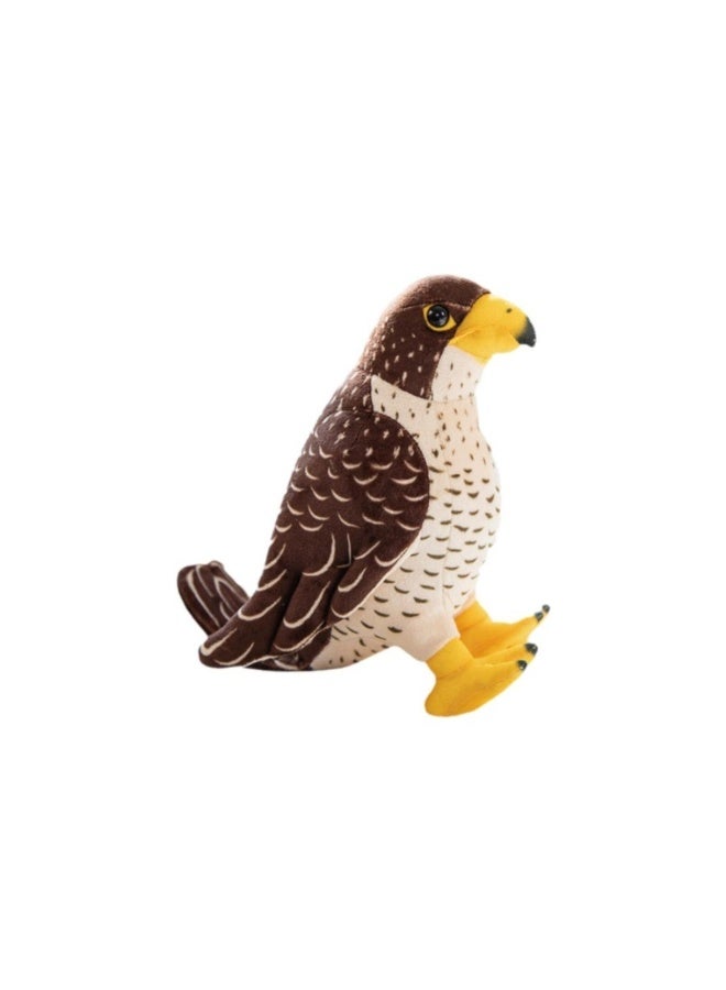Dreamzon Realistic Falcon Plush Toy – Soft Stuffed Bird of Prey for Kids, Collectors u0026 Educational Home Decor - Image 2