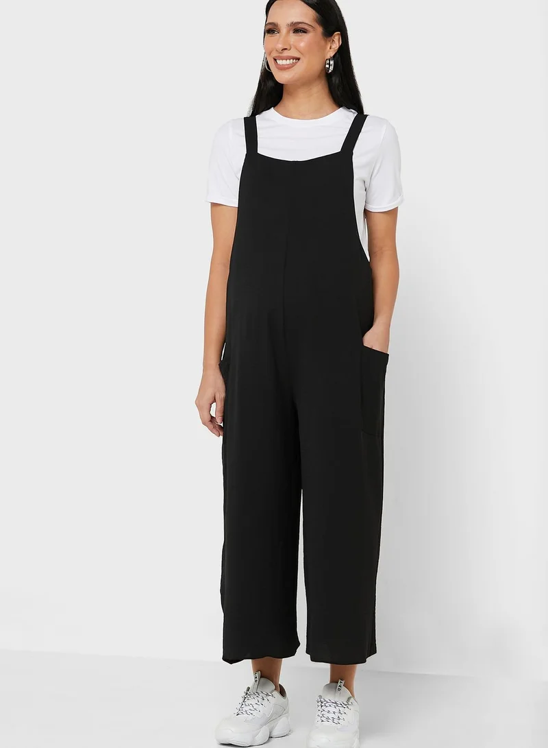 New Look Maternity Dungaree Jumpsuit