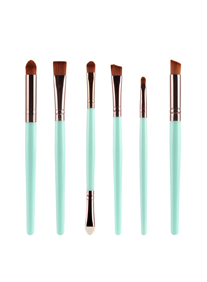 6-Piece Eye Makeup Brush Set Multicolour