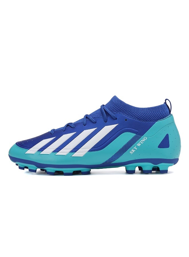SKY WING Unisex Soccer Cleats Lightweight Lacing System FG Sole Multi-Color face Men And Women Football Shoes with Ankle Support for Beginners to Advanced Players - Image 3