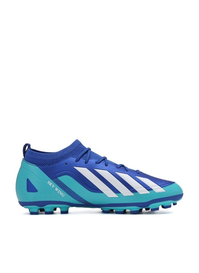 SKY WING Unisex Soccer Cleats Lightweight Lacing System FG Sole Multi-Color face Men And Women Football Shoes with Ankle Support for Beginners to Advanced Players - Image 1