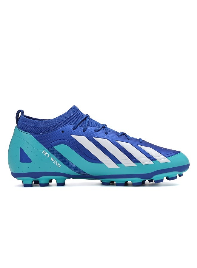 SKY WING Unisex Soccer Cleats Lightweight Lacing System FG Sole Multi-Color face Men And Women Football Shoes with Ankle Support for Beginners to Advanced Players - Image 4