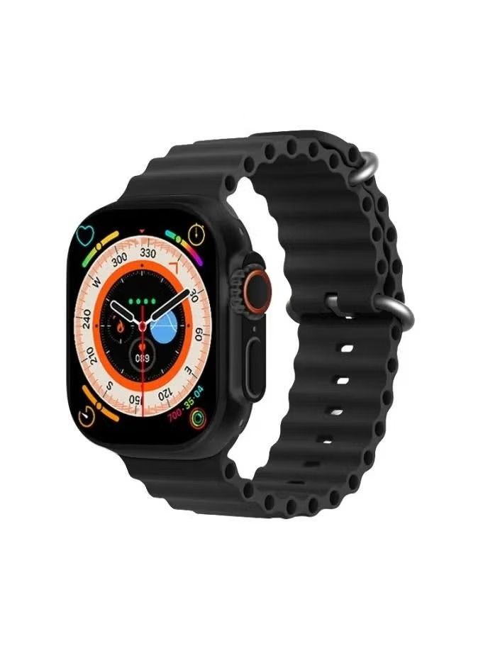 XS8 PRO Ultra Smart Watch Black Strap - Image 1