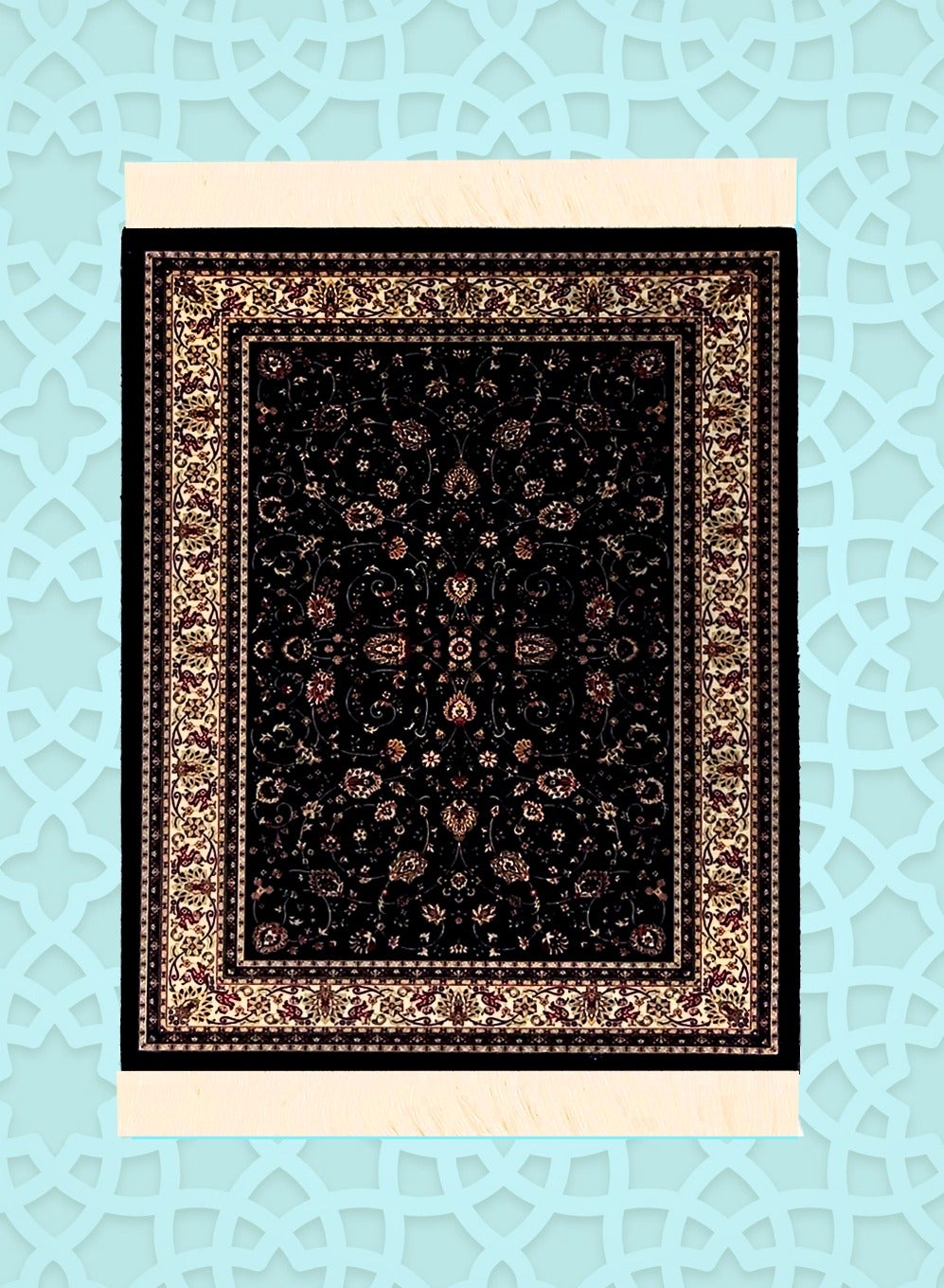 Souvenir Souq Mini Vintage Carpet Mouse Pad – Persian Rug Style Non-Slip Desk Mat