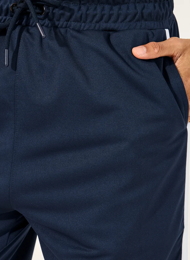Styli Styli Regular Fit Mesh 7-Inch Cycling Shorts with Contrast Trim