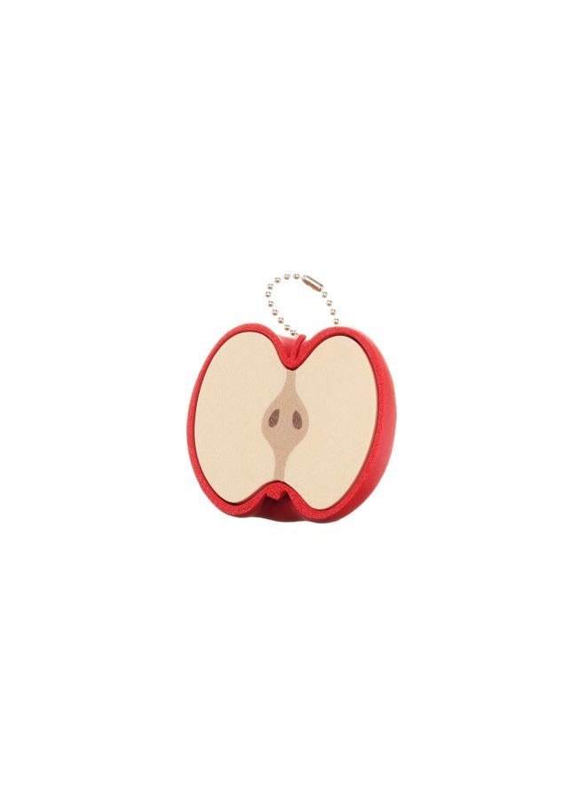 minihope Apple Core Fidget Clicker – PLA Stress Relief Keychain Toy – Fun Fruit Bag Charm for Adults – Clickable Sensory Gadget for Desk or Travel - Image 1