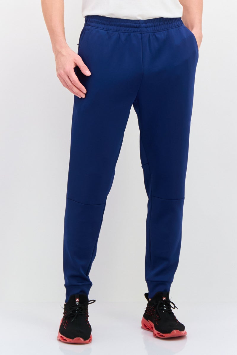 Skora Men Sportswear Fit Training Sweapants, Navy - Image 1