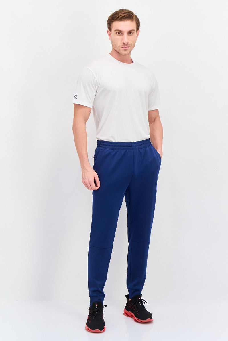 Skora Men Sportswear Fit Training Sweapants, Navy - Image 4