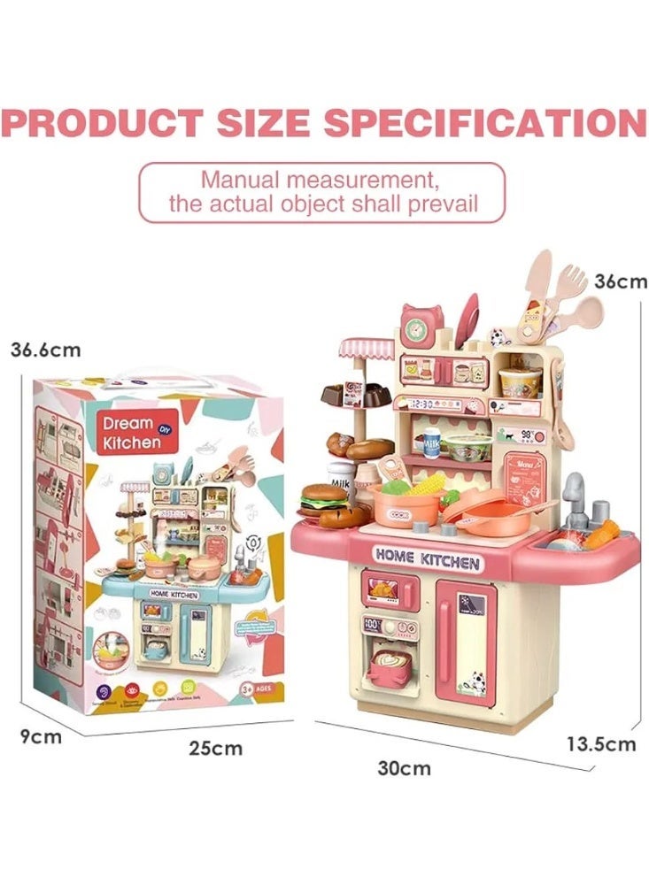 Kids Kitchen Play Set – 39 Pieces - Image 2