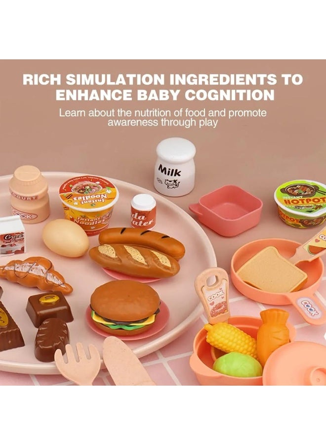 Kids Kitchen Play Set – 39 Pieces - Image 3