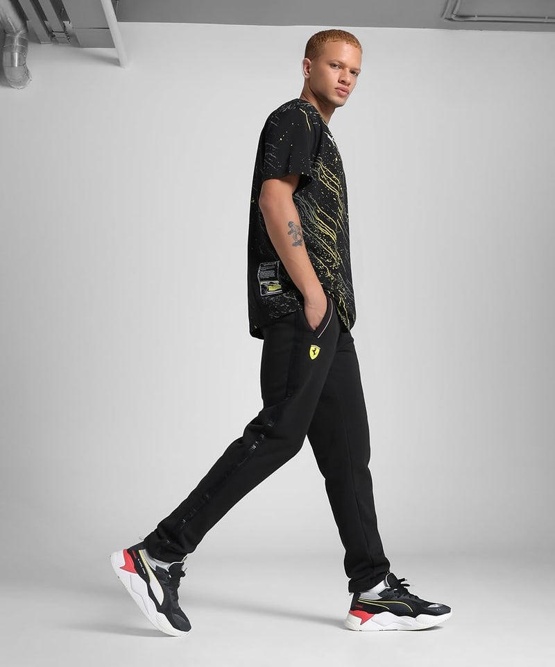 PUMA Men, Ferrari Race Pants Slim Fit, Black, S, (63085401) - Image 5