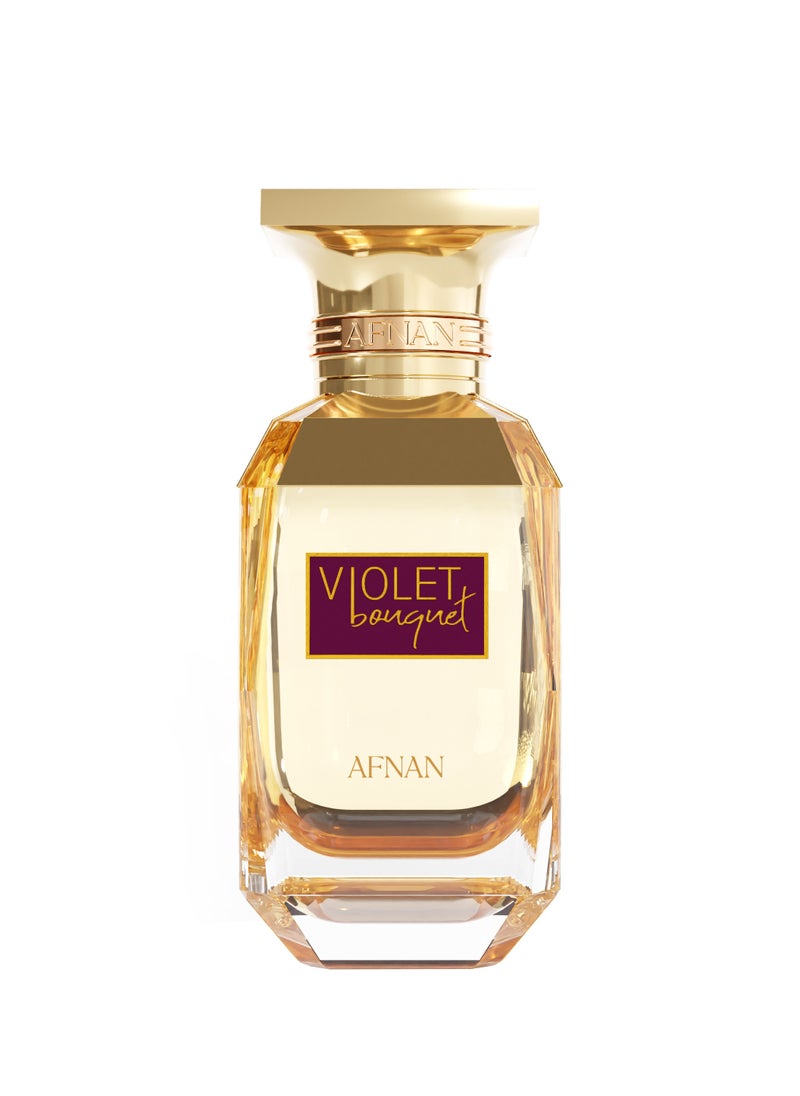 Afnan Violet Bouquet  Eau de Parfum for women , 80 ML  - Image 1